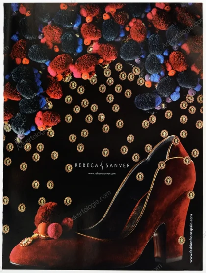 Rebeca Sanver Shoes 2007 Print Ad