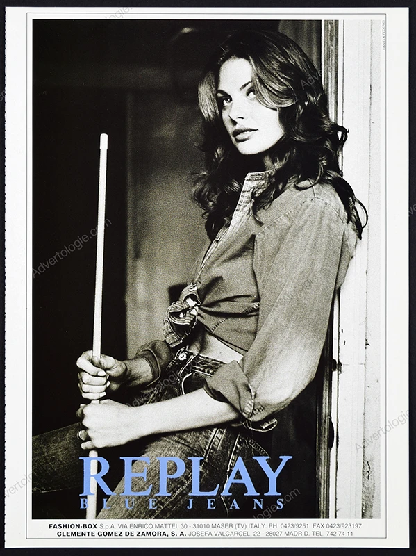 Replay 1994 Print Ad - Monica Bechthold