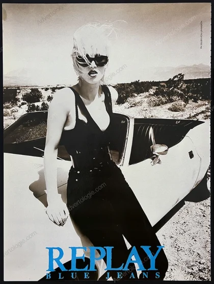Replay 1995 Print Ad - Ellen von Unwerth