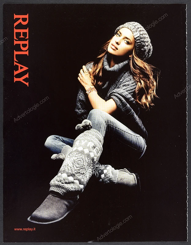 Replay 2011 Print Ad - Irina Shayk