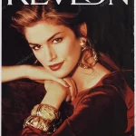 Revlon Cosmetics 1993 Print Ad - Cindy Crawford