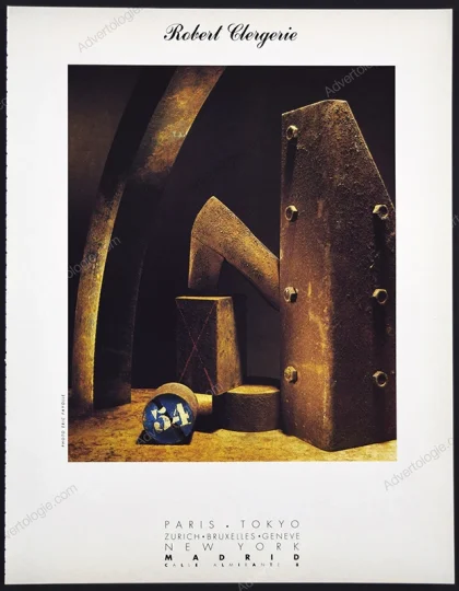 Robert Clergerie Shoes 1988 Print Ad