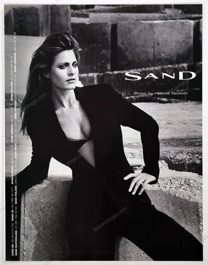 Sand Apparel 2001 Print Ad - Helmut Newton