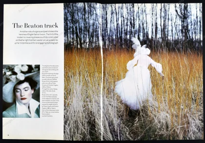 "The Beaton Track" 1994 Editorial - Olga Pantushenkova, Paolo Roversi