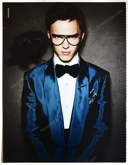 Tom Ford Eyewear 2010 2-Page Print Ad - "Crows"