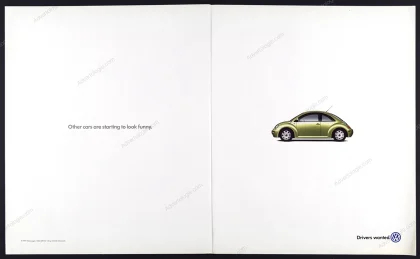 Volkswagen Beetle 1999 Print Ad