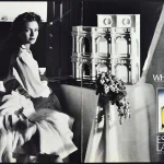 White Line Estée Lauder Perfume 2008 Print Ad - Paulina Porizkova
