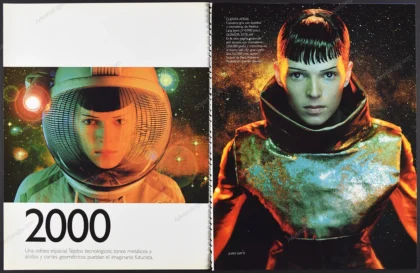 "2000" Vogue Spain 12-Page Editorial - Bimba Bosé, Juan Gatti