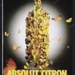 Absolut Vodka 1998 Print Ad - "Absolut Citron"