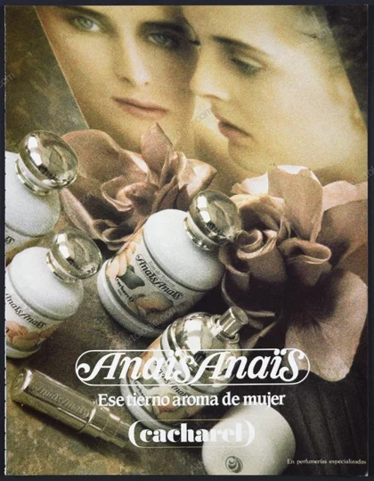 Anaïs Anaïs de Cacharel Perfume 1990 Print Ad - Sarah Moon