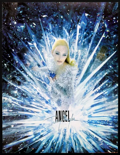 Angel Thierry Mugler Perfume 1999 Print Ad - Amy Wesson