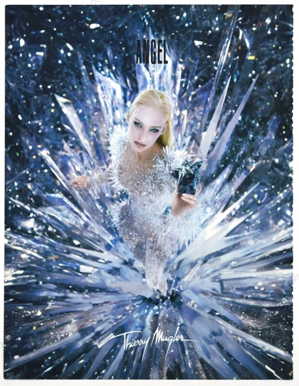 Angel Thierry Mugler Perfume 1999 Print Ad - Amy Wesson