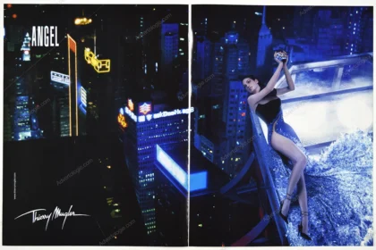 Angel Thierry Mugler Perfume 2003 Print Ad - Anna Maria Cseh