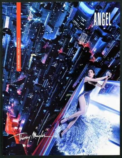 Angel Thierry Mugler Perfume 2006 Print Ad - Anna Maria Cseh