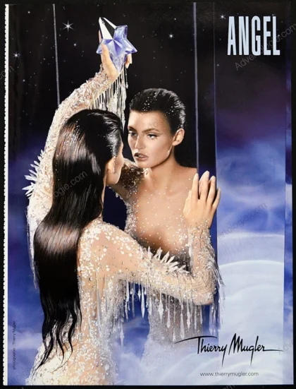Angel Thierry Mugler Perfume 2007 Print Ad - Bianca Balti