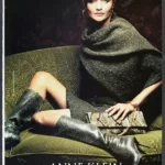Anne Klein 2000 Print Ad - Helena Christensen