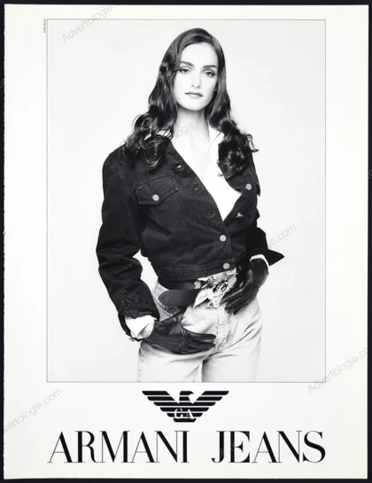 Armani Jeans 1992 Print Ad