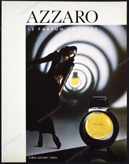 Azzaro Perfume 1986 Print Ad