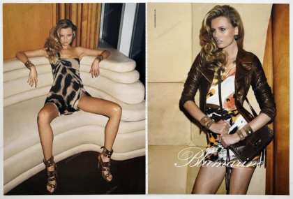 Blumarine 2011 4-Page Print Ad - Terry Richardson