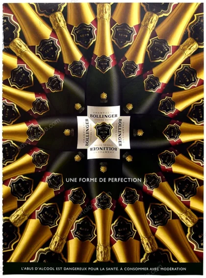 Bollinger Champagne 2000 Print Ad