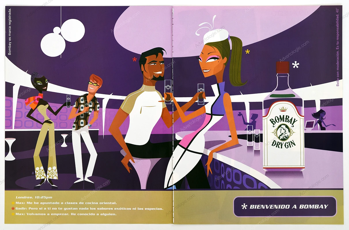Bombay Gin 2001 Print Ad - Jordi Labanda