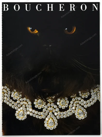 Boucheron Jewelry Vintage 1984 8-Page Magazine Insert Ad