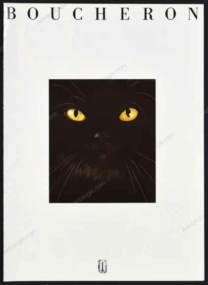 Boucheron Jewelry Vintage 1985 8-Page Magazine Insert Ad