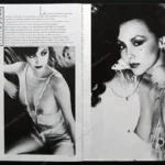 "Brune Et Troublante Depuis Le Matin 8 Heures" 1977 Editorial - Marie Helvin