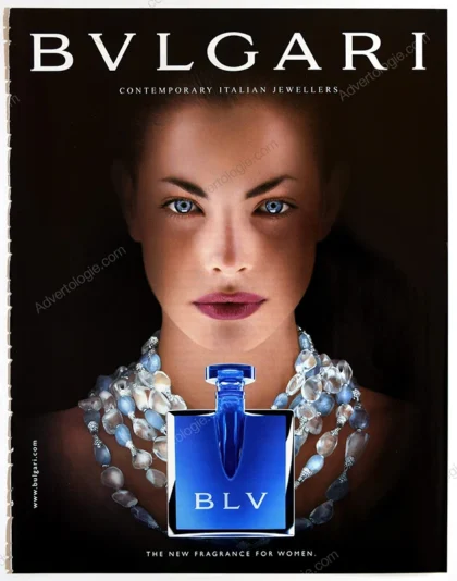 Blv Bulgari Perfume 2001 Print Ad