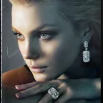 Bulgari Jewelry 2006 Print Ad - Jessica Stam