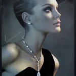 Bulgari Jewelry 2008 Print Ad - Jessica Stam