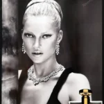Bulgari pour Femme Perfume 2006 Print Ad - Kate Moss