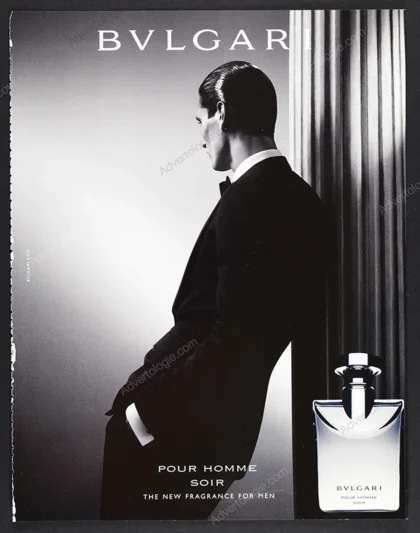 Bulgari pour Homme Soir Perfume 2007 Print Ad - Mert Alas & Marcus Piggott