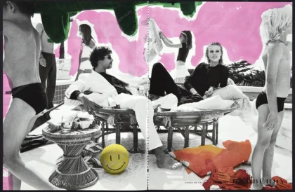 Burberry 2003 Print Ad - Eva Herzigova, Mario Testino