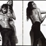 Calvin Klein Jeans 2009 Print Ad - Eva Mendes, Jamie Dornan