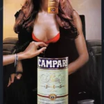 Campari 1995 Print Ad - "Red Passion"