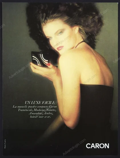 Caron Cosmetics 1979 Print Ad - Joan Severance