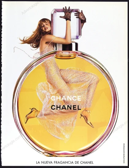 Chance by Chanel Perfume 2004 Print Ad