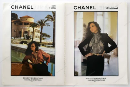 Chanel 1980 6-Page Advertorial - Esmé Marshall