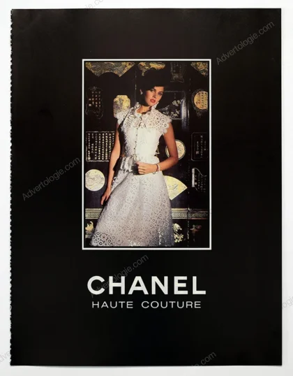 Chanel Haute Couture 1980 10-Page Advertorial