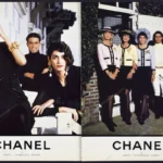 Chanel 1990 Print Ad - Helena Christensen, Claudia Schiffer