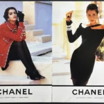 Chanel 1990 Print Ad - Yasmeen Ghauri