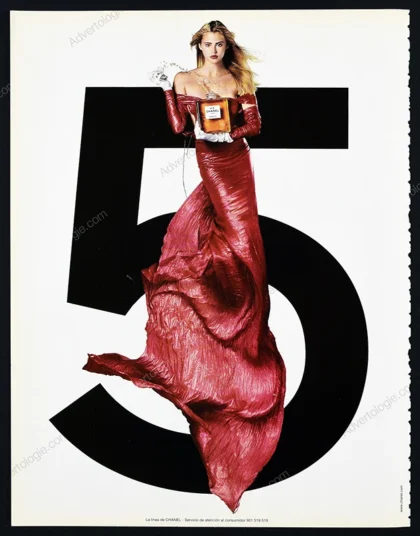 Chanel N°5 Perfume 2000 Print Ad - Estella Warren