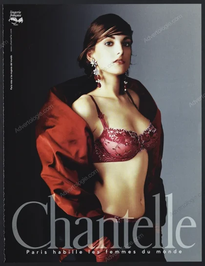 Chantelle Lingerie 2003 Print Ad