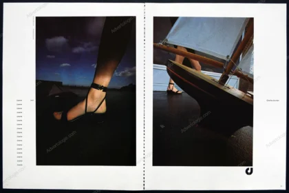 Charles Jourdan Shoes 1977 Print Ad - Guy Bourdin