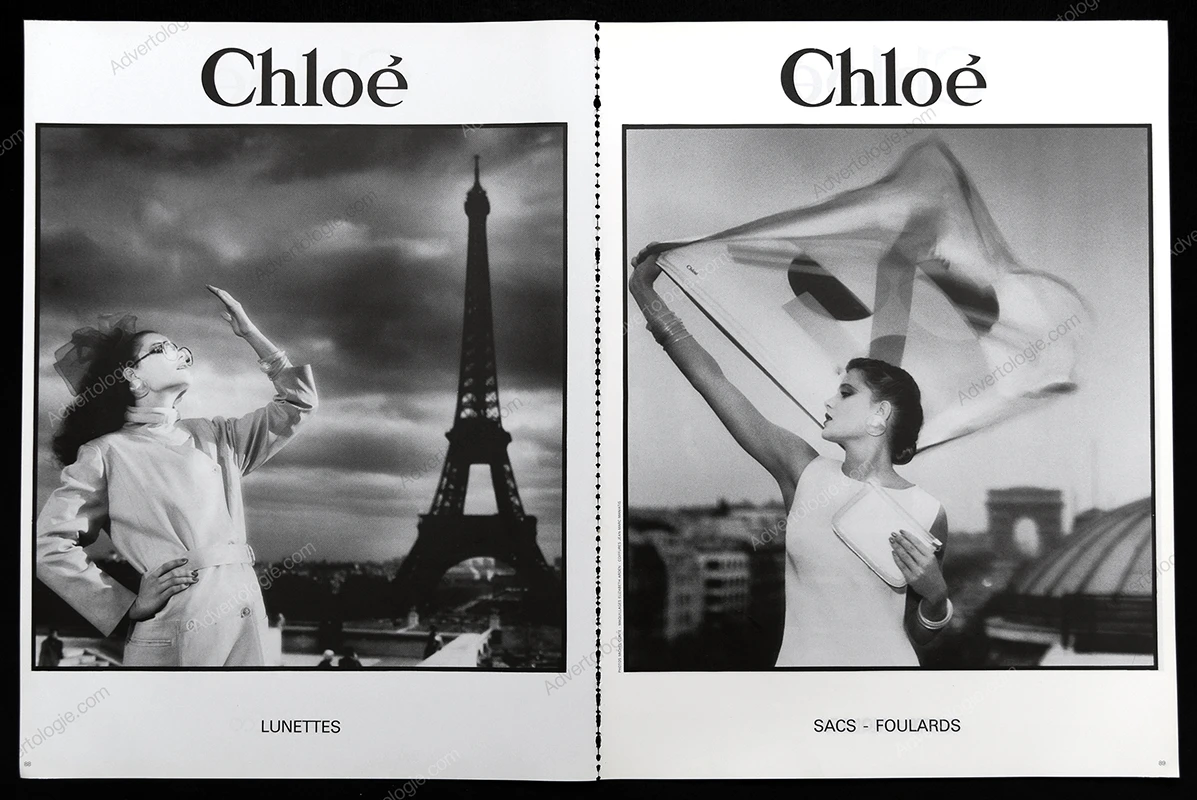 Chloé 1980 14-Page Advertorial - Annette Karlsson, Michel Comte