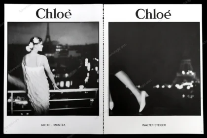 Chloé 1980 14-Page Advertorial - Annette Karlsson, Michel Comte