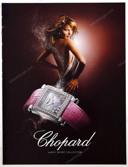 Chopard Jewelry 2006 Print Ad - Happy Sport Watch Collection