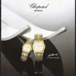 Chopard St. Moritz Watches 1986 Print Ad
