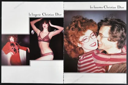 Christian Dior 1986 Advertorial - Tara Shannon, Vibeke Knudsen